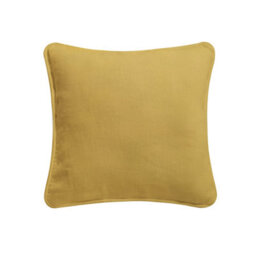 Chilimilii Cushion Covers 100% Cotton Plain Dyed Zip Pipe Edge Home Sofa Decor (40X40 Cm) - thumbnail 2