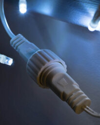 Werchristmas Bright White Connectable Icicle 240 Led Christmas Lights - thumbnail 4