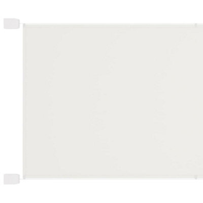 Berkfield Vertical Awning White 140X270 Cm Oxford Fabric