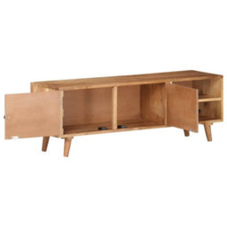 Berkfield Tv Cabinet 115X30X39 Cm Solid Acacia Wood - thumbnail 6