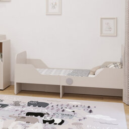 Heze Furniture Ping Extending Single Bed Kids Bedroom - Cashmere - thumbnail 2