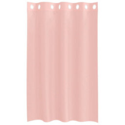 Berkfield Durable Voile Curtains With Grommets 2 Pcs Pink 140X175 Cm - thumbnail 4