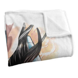 DC comics Superman Silky Love Birds Supersoft Blanket White/multicoloured (One Size) - thumbnail 3