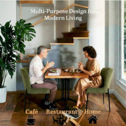 Evre Green Freddie Dining Chairs Set Of 2, Upholstered, Corduroy, Stain-Resistant, Metal Frame, Non-Marking Foot Caps - 9 Colours - thumbnail 8