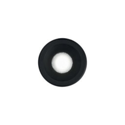 Ideal Lux Virus Integrated Led Indoor Recessed Downlight Lamp 1 Light Black 3000K