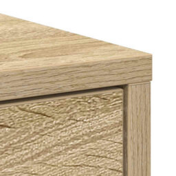 Berkfield Sideboard With Drawers And Doors Sonoma Oak 73X31X90 Cm - thumbnail 9