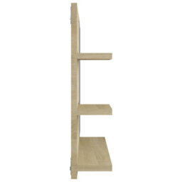 Berkfield Bathroom Mirror Sonoma Oak 60X10.5X45 Cm Engineered Wood - thumbnail 5