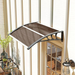 Outdoor Window Door Canopy With Awning Porch Uv Water Cover Brown - thumbnail 5