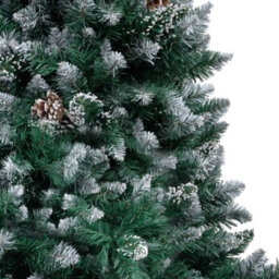 Berkfield Artificial Christmas Tree With Pine Cones And White Snow 150 Cm - thumbnail 4
