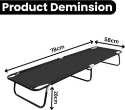 Aamen Garden Folding Bed Reclining Patio Furniture For Garden - thumbnail 3