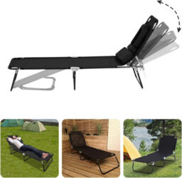 Aamen Garden Folding Bed Reclining Patio Furniture For Garden - thumbnail 6