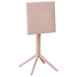Wyld And Coco Breeze Living Bistro Table Beige 60 X 60 Cm Flip-Top Outdoor Balcony Table - thumbnail 5