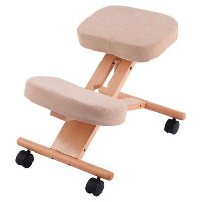 Kneeling Chair Adjustable Height & Angle Ergonomic Stool W/ Padded Seat - image 1