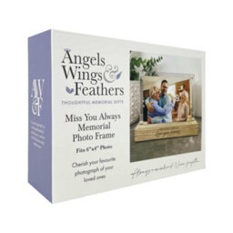 Oh So Precious Miss You Always Memorial Photo Frame - Wooden Base, Fits 6X4 Photo, Magnetic Acrylic Sheets - thumbnail 7