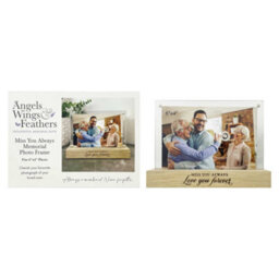 Oh So Precious Miss You Always Memorial Photo Frame - Wooden Base, Fits 6X4 Photo, Magnetic Acrylic Sheets - thumbnail 6