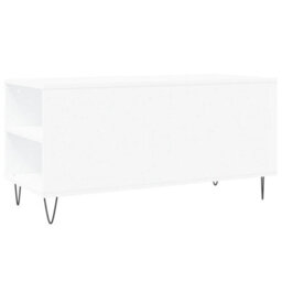 Berkfield Modern Coffee Table White 102X44.5X50 Cm Engineered Wood - thumbnail 8