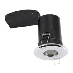 First Choice Lighting Set Of 30 - Chrome Ip65 Bathroom Recessed Fire Rated Downlights - thumbnail 3