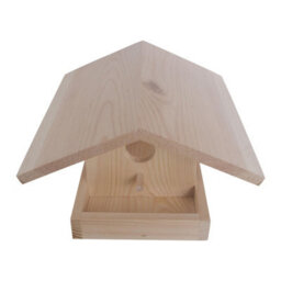 Woodeedoo Unfinished Wooden Bird Feeder Paintable Decorative Garden Feeding Station Diy Craft Project 25 X 23 X 16 Cm - thumbnail 7