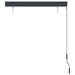 Berkfield Outdoor Roller Blind 120X250 Cm Yellow And Blue - thumbnail 5