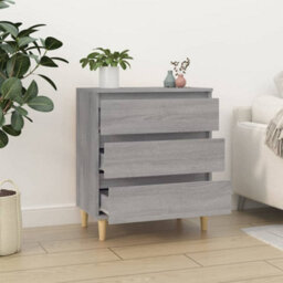 Berkfield Durable Sideboard Grey Sonoma 60X35X70 Cm Engineered Wood - thumbnail 3
