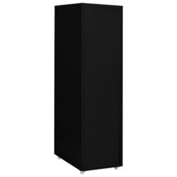 Berkfield Mobile File Cabinet Black 28X41X109 Cm Metal - thumbnail 4