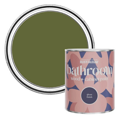 Rust-Oleum Jasper Gloss Bathroom Wood & Cabinet Paint 750Ml - image 1