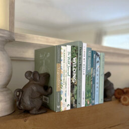 Selections Cast Iron Mouse Decorative Doorstop Or Bookends (Set Of 2) - thumbnail 1