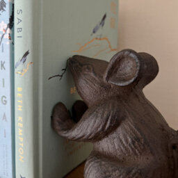 Selections Cast Iron Mouse Decorative Doorstop Or Bookends (Set Of 2) - thumbnail 4