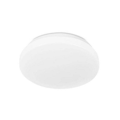 Luminosa Lighting Luminosa Olra Led Round Flush Ceiling Light White 38Cm 2400Lm 3000K