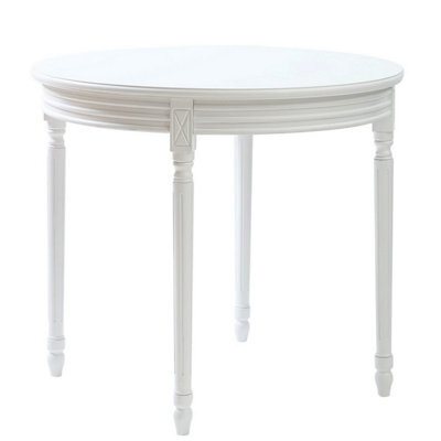 Nordlys 4-Person Pine Wood Dining Table Classic Style Dining Room - image 1