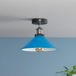 Semi Flush Mount Ceiling Light With E27 Base Holder - thumbnail 3