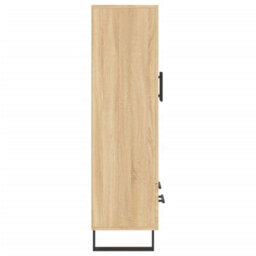 Berkfield Highboard Sonoma Oak 69.5X31X115 Cm Engineered Wood - thumbnail 7