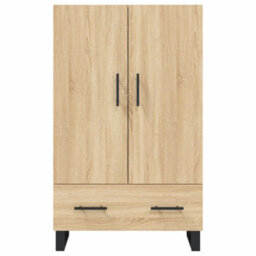 Berkfield Highboard Sonoma Oak 69.5X31X115 Cm Engineered Wood - thumbnail 6