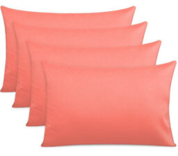 Lazzaro Premium 100% Egyptian Cotton Pillowcases 300 Thread Count 4 Pack Breathable Ultrasoft - thumbnail 1