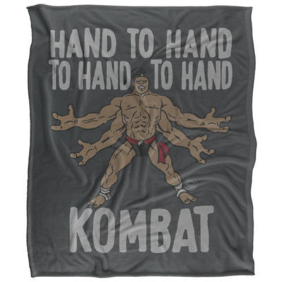 Mortal Kombat Hand To Hand Goro Blanket Multicoloured (36In X 58In) - image 1