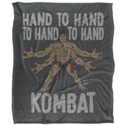 Mortal Kombat Hand To Hand Goro Blanket Multicoloured (36In X 58In) - thumbnail 1