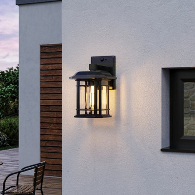 Komore Aluminium Outdoor Motion Sensor Wall Light Ip65 Weatherproof - image 1