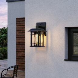 Komore Aluminium Outdoor Motion Sensor Wall Light Ip65 Weatherproof - thumbnail 1