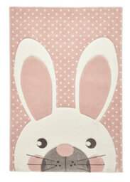 Pink Kids Animal Pictorial Graphics Modern Rug For Living Room Bedroom And Dining Room-80Cm X 150Cm - thumbnail 8