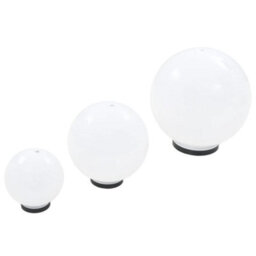 Led Bowl Lamp Set 3 Pieces Spherical 20/30/40 Cm For Gardens, Patios, Paths And Yards - thumbnail 6