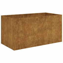 Berkfield Planter 80X40X40 Cm Corten Steel - thumbnail 2
