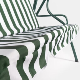 Ohs 3 Seater Swing Bench Garden Furniture Set Outdoor Canopy Patio Sofa, Green - thumbnail 9