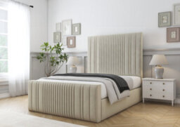 Comfort Beds The Foxy Cream Plush Bed Frame - thumbnail 1