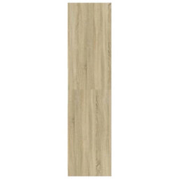 Berkfield Wardrobe Sonoma Oak 80X50X200 Cm Engineered Wood - thumbnail 5