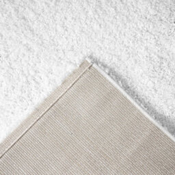 "Bravich Snow White Plain Shaggy Rug - California - 110X160Cm (3'7X5'4"")" - thumbnail 3