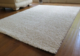 Aspect Furniture Cosy Plush Modern,thick,soft Shaggy Rug, Cream - thumbnail 2