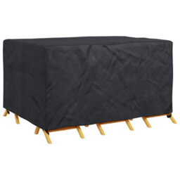 Walplus Outdoor Furniture Cover Black 180 X 120 X 74 Cm 420D - thumbnail 3