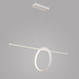 Luminosa Lighting Luminosa Kitesurf Loop Under Linear Pendant, 30W Led, 3000K, 2400Lm, White - thumbnail 2