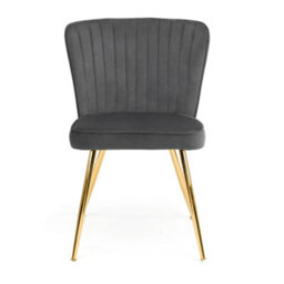 Oakham Orleans Elegant Grey Dining Chairs - Set Of 2 - thumbnail 3