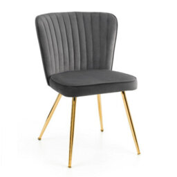 Oakham Orleans Elegant Grey Dining Chairs - Set Of 2 - thumbnail 2